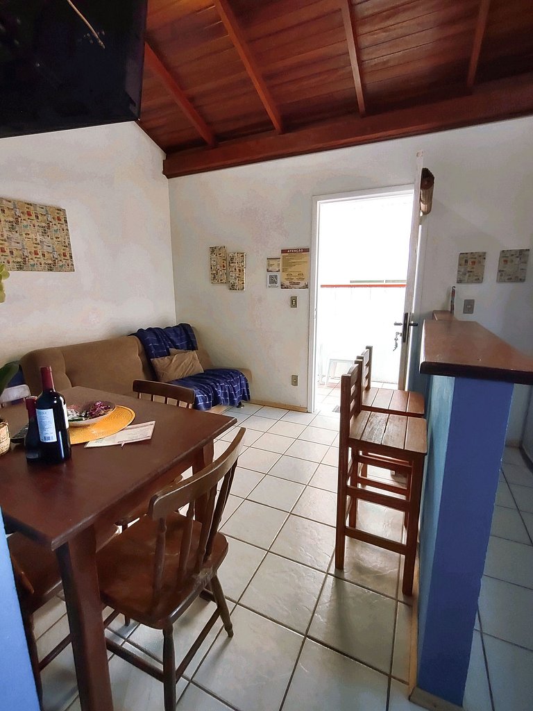 Pedacinho do Mar na Praia de Bombas - Loft 07