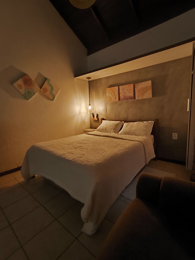 Delicinha do Mar na Praia de Bombas - Loft 01