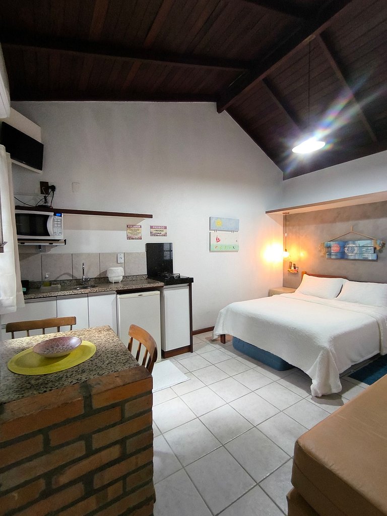 Delicinha do Mar na Praia de Bombas - Loft 03