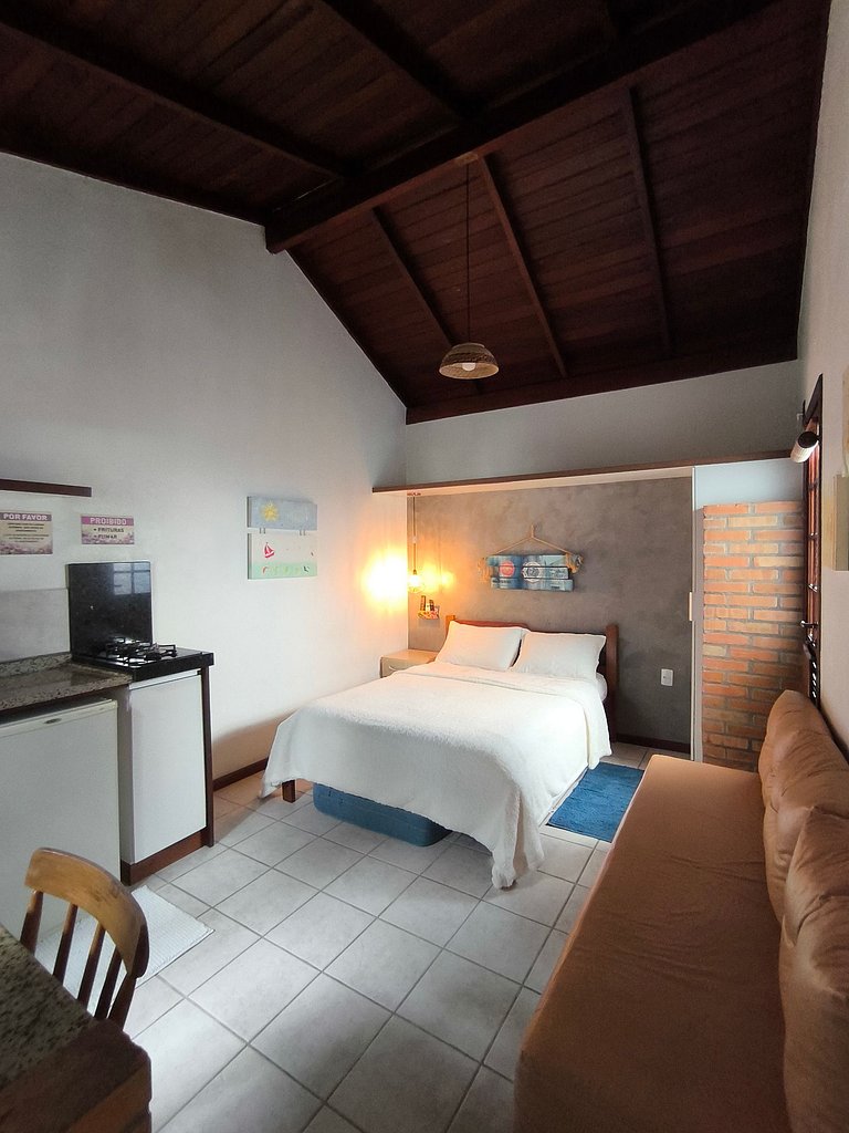 Delicinha do Mar na Praia de Bombas - Loft 03